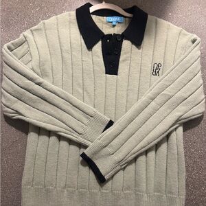 GROVE Soft Collar Knit Pullover _MINT Polo Sweater
